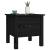 Mese laterale, 2 buc., negru, 40x40x39 cm, lemn masiv de pin GartenMobel Dekor