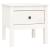 Mese laterale, 2 buc., alb, 50x50x49 cm, lemn masiv de pin GartenMobel Dekor