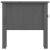 Mese laterale, 2 buc., gri, 50x50x49 cm, lemn masiv de pin GartenMobel Dekor