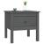 Mese laterale, 2 buc., gri, 50x50x49 cm, lemn masiv de pin GartenMobel Dekor