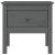 Mese laterale, 2 buc., gri, 50x50x49 cm, lemn masiv de pin GartenMobel Dekor