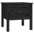 Mese laterale, 2 buc., negru, 50x50x49 cm, lemn masiv de pin GartenMobel Dekor