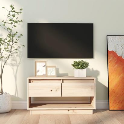 Comodă TV, 74x34x40 cm, lemn masiv de pin GartenMobel Dekor