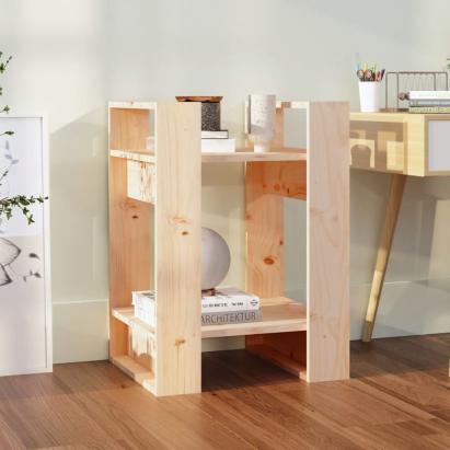 Bibliotecă/Separator cameră, 41x35x57 cm, lemn masiv de pin GartenMobel Dekor