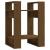 Bibliotecă/Separator cameră, maro miere, 41x35x57 cm lemn pin GartenMobel Dekor