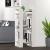 Bibliotecă/Separator cameră, alb, 41x35x91 cm, lemn masiv pin GartenMobel Dekor