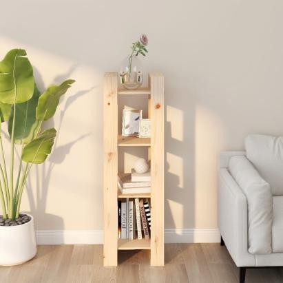 Bibliotecă/Separator cameră, 41x35x125 cm, lemn masiv pin GartenMobel Dekor