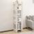 Bibliotecă/Separator cameră, alb, 41x35x160 cm, lemn masiv pin GartenMobel Dekor
