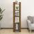 Bibliotecă/Separator cameră, maro miere, 41x35x160 cm, lemn pin GartenMobel Dekor