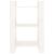 Bibliotecă/Separator cameră, alb,60x35x91 cm, lemn masiv pin GartenMobel Dekor