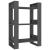 Bibliotecă/Separator cameră, gri, 60x35x91 cm, lemn masiv pin GartenMobel Dekor