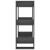 Bibliotecă/Separator cameră, gri, 60x35x91 cm, lemn masiv pin GartenMobel Dekor