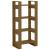 Bibliotecă/Separator cameră maro miere 60x35x125 cm lemn masiv GartenMobel Dekor