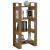 Bibliotecă/Separator cameră maro miere 60x35x125 cm lemn masiv GartenMobel Dekor