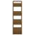 Bibliotecă/Separator cameră maro miere 60x35x125 cm lemn masiv GartenMobel Dekor