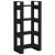 Bibliotecă/Separator cameră,negru, 60x35x125 cm, lemn masiv pin GartenMobel Dekor