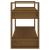 Bibliotecă/Separator cameră maro miere 80x35x56,5 cm lemn masiv GartenMobel Dekor