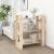 Bibliotecă/Separator cameră, 80x35x91 cm, lemn masiv de pin GartenMobel Dekor