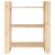 Bibliotecă/Separator cameră, 80x35x91 cm, lemn masiv de pin GartenMobel Dekor
