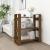 Bibliotecă/Separator cameră, maro miere, 80x35x91 cm, lemn pin GartenMobel Dekor