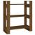 Bibliotecă/Separator cameră, maro miere, 80x35x91 cm, lemn pin GartenMobel Dekor