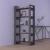 Bibliotecă/Separator cameră, gri, 80x35x160 cm, lemn masiv pin GartenMobel Dekor