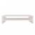 Stand pentru monitor, alb, 50x24x13 cm, lemn masiv de pin GartenMobel Dekor