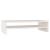 Stand pentru monitor, alb, 50x24x13 cm, lemn masiv de pin GartenMobel Dekor