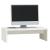 Suport pentru monitor, alb, 50x27x15 cm, lemn masiv pin GartenMobel Dekor