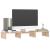 Stand pentru monitor, 60x24x10,5 cm, lemn masiv de pin GartenMobel Dekor
