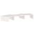 Stand pentru monitor, alb, 60x24x10,5 cm, lemn masiv de pin GartenMobel Dekor