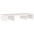 Stand pentru monitor, alb, 60x24x10,5 cm, lemn masiv de pin GartenMobel Dekor