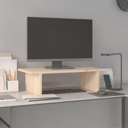 Suport pentru monitor, 50x27x15 cm, lemn masiv de pin GartenMobel Dekor