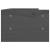 Suport pentru monitor, gri, 50x24x16 cm, lemn masiv pin GartenMobel Dekor