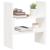 Suport pentru monitor, alb, (39-72)x17x43 cm, lemn masiv pin GartenMobel Dekor
