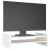 Suport pentru monitor, alb, 50x27x15 cm, lemn masiv pin GartenMobel Dekor