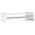 Suport pentru monitor, alb, 50x27x15 cm, lemn masiv pin GartenMobel Dekor
