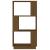 Bibliotecă/Separator cameră maro miere 51x25x101 cm lemn pin GartenMobel Dekor