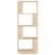 Bibliotecă/Separator cameră, 51x25x132 cm lemn masiv pin GartenMobel Dekor
