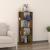 Bibliotecă/Separator cameră maro miere 51x25x132 cm lemn pin GartenMobel Dekor