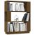Bibliotecă/Separator cameră, maro miere, 80x25x101 cm, lemn GartenMobel Dekor