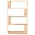 Bibliotecă/Separator cameră, 80x25x132 cm lemn masiv pin GartenMobel Dekor