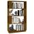 Bibliotecă/Separator cameră maro miere, 80x25x132 cm lemn pin GartenMobel Dekor