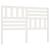 Tăblie de pat, alb, 146x4x100 cm, lemn masiv de pin GartenMobel Dekor