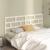Tăblie de pat, alb, 186x4x100 cm, lemn masiv de pin GartenMobel Dekor