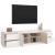 Comodă TV, alb, 176x37x47,5 cm, lemn masiv de pin GartenMobel Dekor
