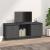 Comodă TV, gri, 110,5x35x44 cm, lemn masiv de pin GartenMobel Dekor