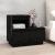Noptiere, 2 buc, negru, 60x34x51 cm, lemn masiv de pin GartenMobel Dekor