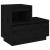 Noptiere, 2 buc, negru, 60x34x51 cm, lemn masiv de pin GartenMobel Dekor