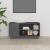 Comodă TV, gri, 80x35x40,5 cm, lemn masiv de pin GartenMobel Dekor